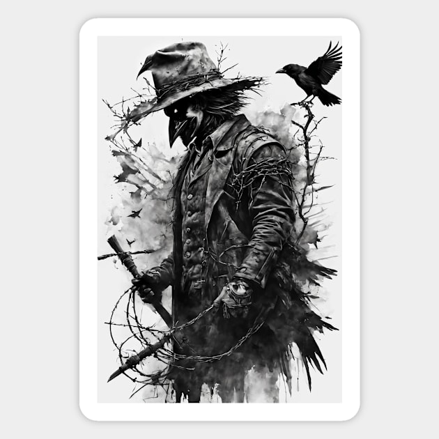 scarecrow Magnet by CandyShop